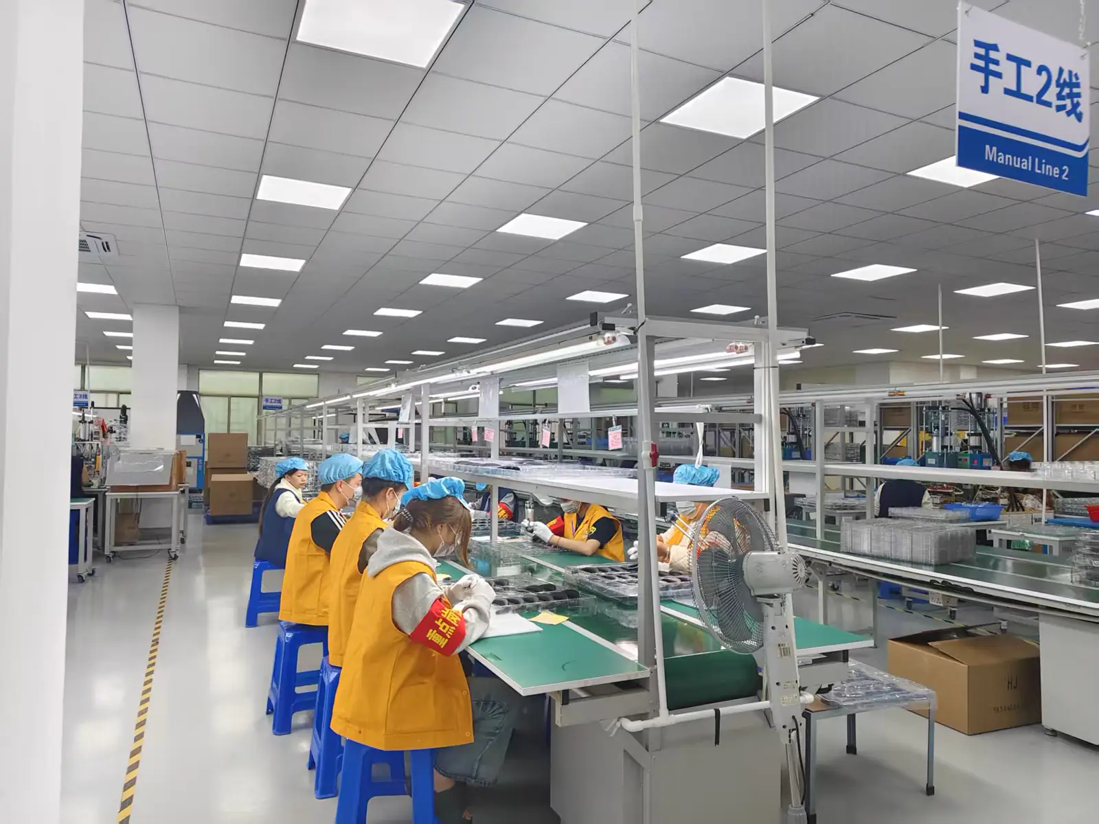 冠驰手工产线团队